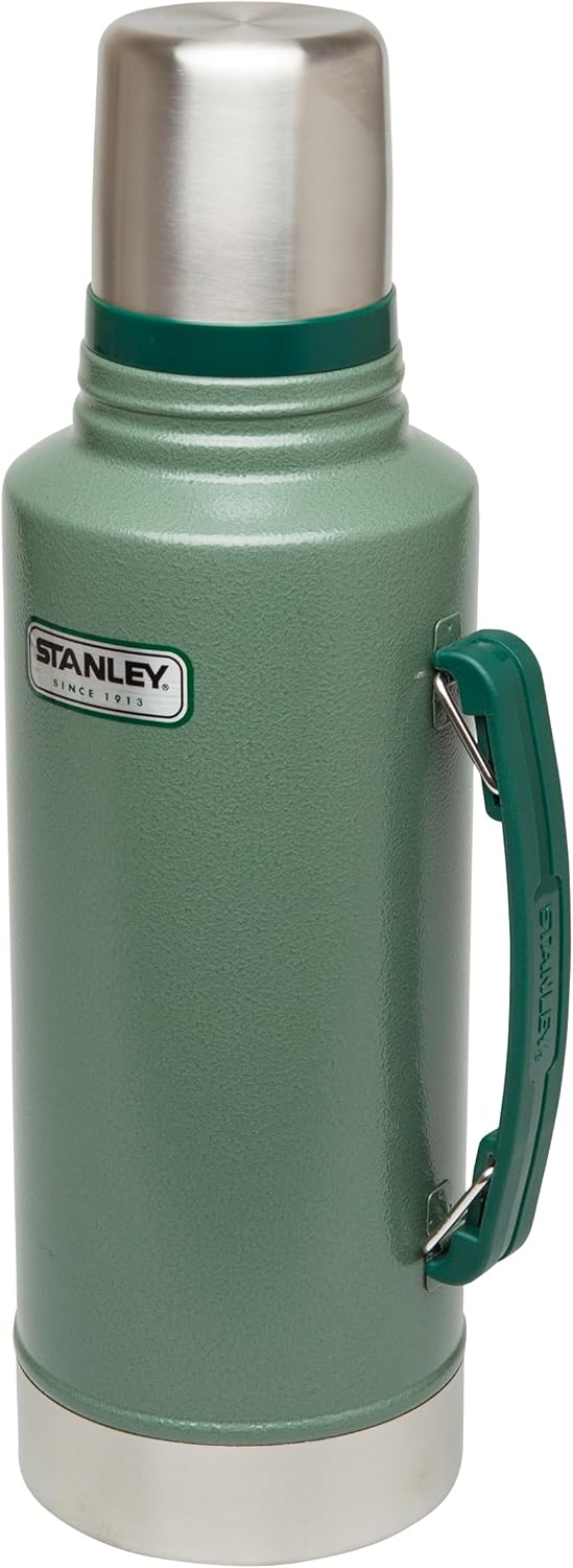 Stanley Classic Legendary Bottle 1.9L Hammertone Green-Edelstahl Thermosflasche-BPA-frei-Isolierflas