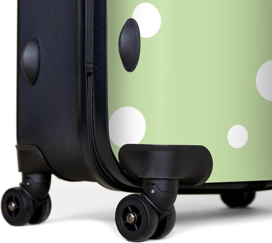 NoBoringSuitcases.com® Koffer XL Gross 77x51.5x28 cm Hartschale Reisekoffer 4 Rollen Leicht Koffer T