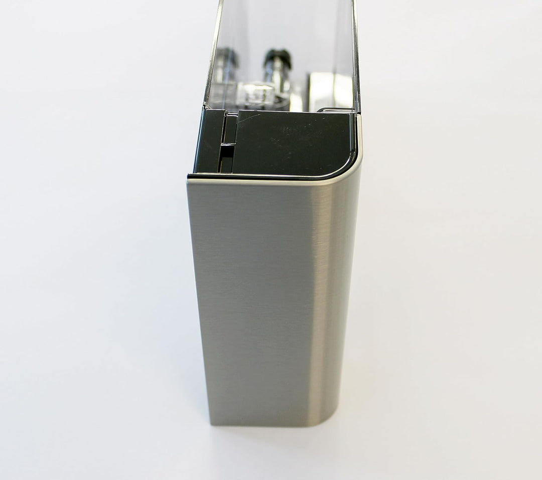 Wasserbehälter Wassertank Wasserspeicher mit Griff metall Silber/Passend für DeLonghi Kaffee-Vollauo