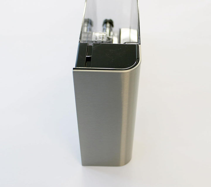 Wasserbehälter Wassertank Wasserspeicher mit Griff metall Silber/Passend für DeLonghi Kaffee-Vollauo