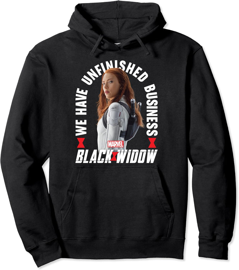 Marvel Black Widow Unfinished Business Portrait Pullover Hoodie
