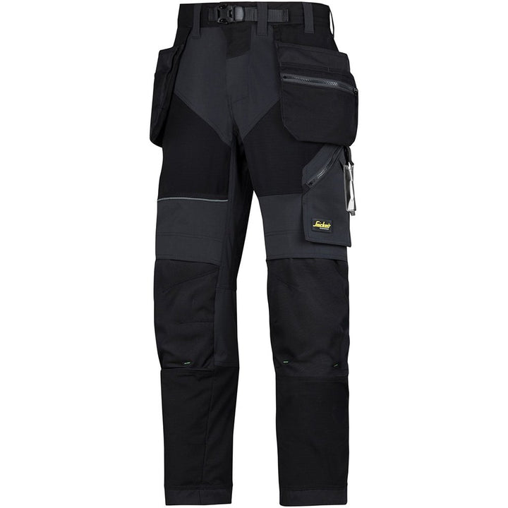 Snickers Workwear Herren Snickers FlexiWork Arbeitshose m HP, Schwarz, 212 EU 212 Schwarz, 212 Schwa