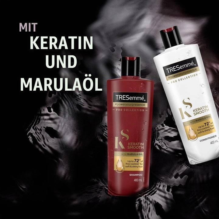 TRESemme Pro Collection Keratin Smooth Shampoo 400ml - 3 Stück pro Pack