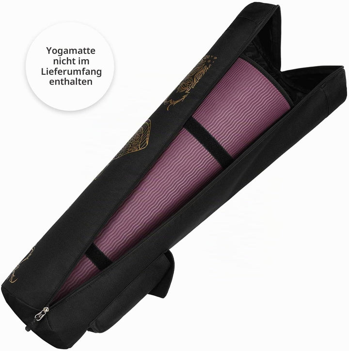 Gonex Yogatasche, Yogamatte Tasche Durchgehender Reissverschluss für Robuste wasserdichte Yogamatten