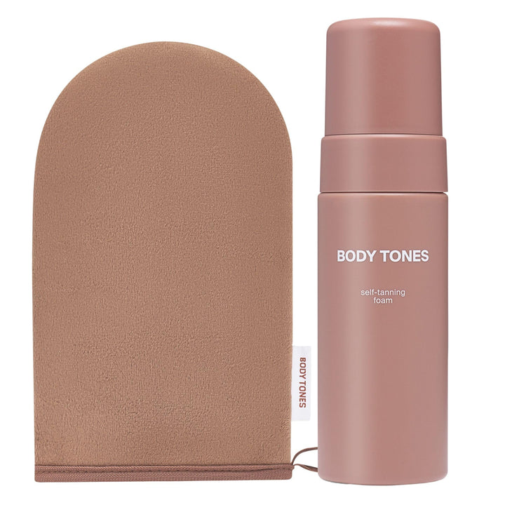 Body Tones Selbstbräunungsmousse, Selbstbräuner Feuchtigkeit und Anti-Aging, Selbstbräuner mousse na
