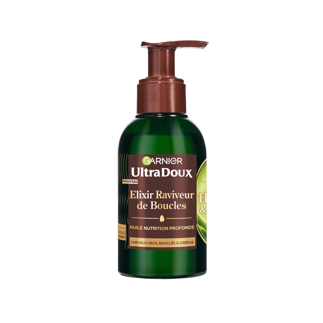 Garnier Ultra Doux – Elixir Reviteur de Locken – mit Avocadoöl und Sheabutter – Mehrzwecköl zur Wied