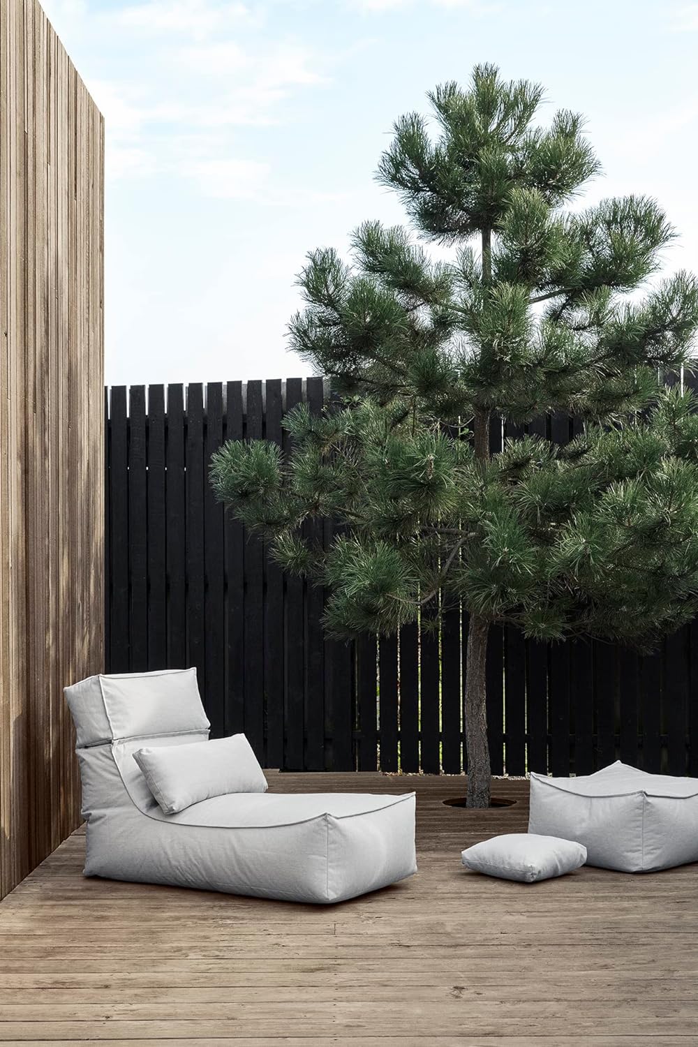 Blomus Outdoor-Lounger -Stay- Sonnenliege Bodenkissen Wasserfest (Cloud) Cloud One size, Cloud One s