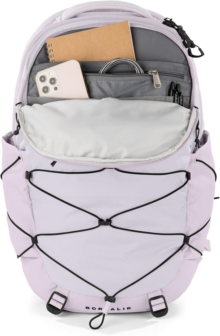 THE NORTH FACE Damen Rucksack Borealis Lavender Fog/Tnf Black, Lavender Fog/Tnf Black