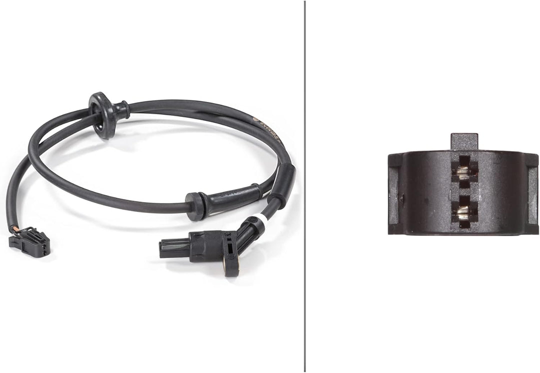 HELLA 6PU 010 039-381 Sensor, Raddrehzahl - 12V - Hinterachse beidseitig - Kabel: 845mm