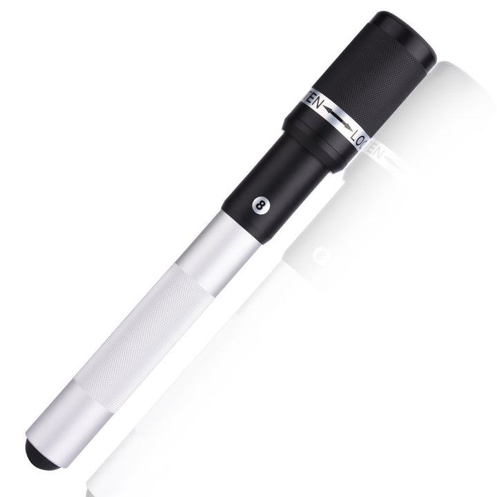 VGEBY 32 cm verstellbare Queue aus Aluminiumlegierung Billiard Holder Push des Teleskop-Queues Verlä