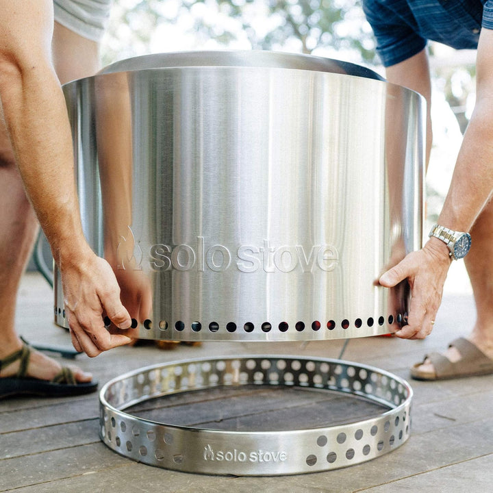 Solo Stove Standfuss für Feuerschale Yukon | Zubehör für Outdoor Feuerstelle, Schutz für den Boden,