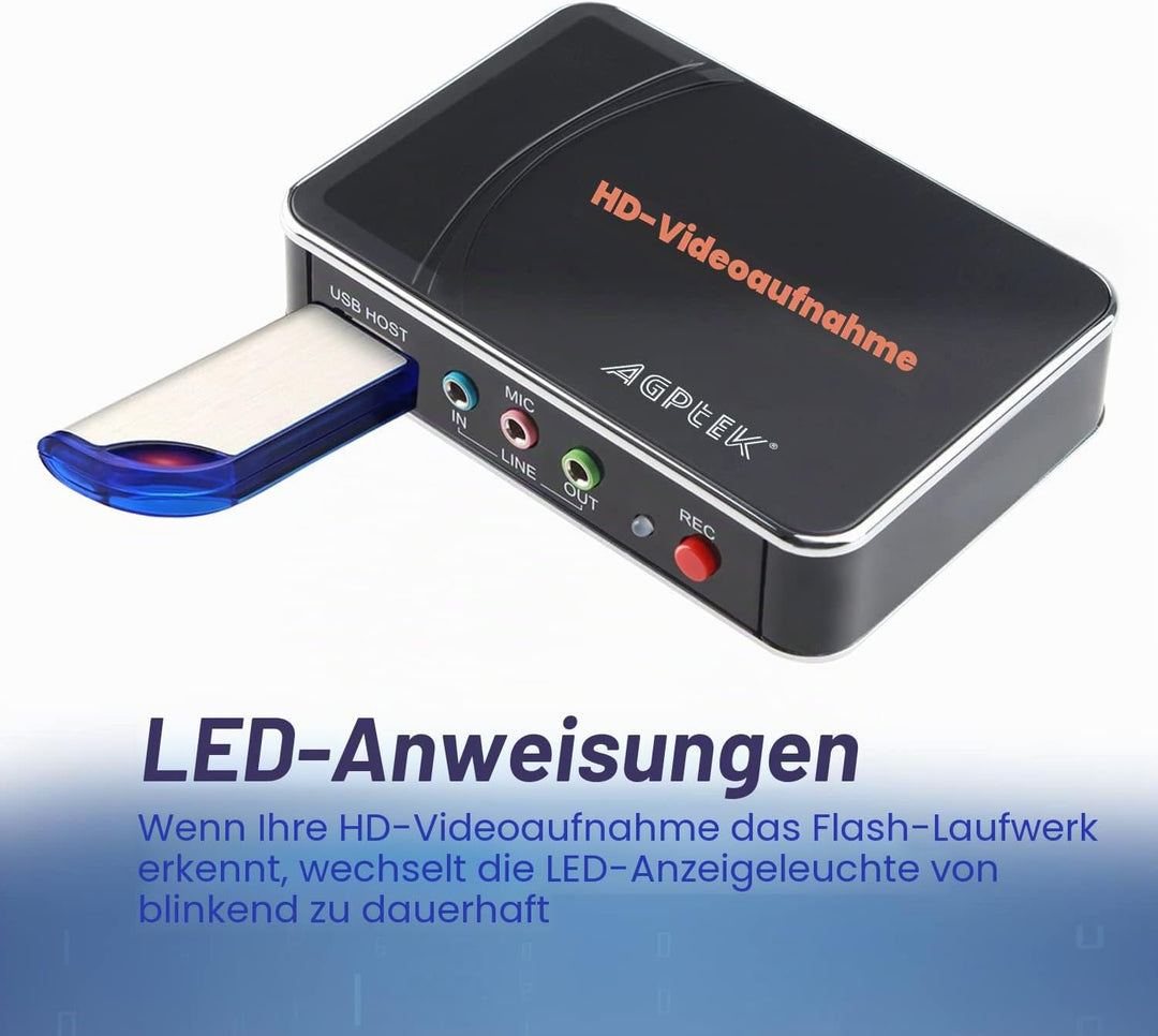 USB-Speicherstick mit 32 GB, FAT32-Format, USB 2.0, für Game Capture Card/Kassettenspieler/Computer/