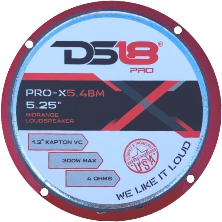 MASTER AUDIO 1 MIDRANGE kompatibel mit DS18 PRO-X5.4BM 13 cm 130 mm 5,25" Durchmesser 150 watt rms u