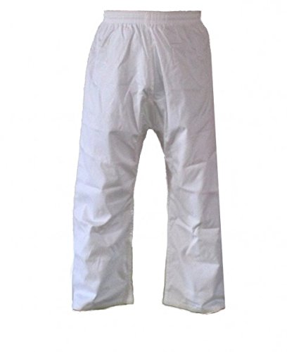 Taekwondo Hose weiss Baumwolle 130, 130