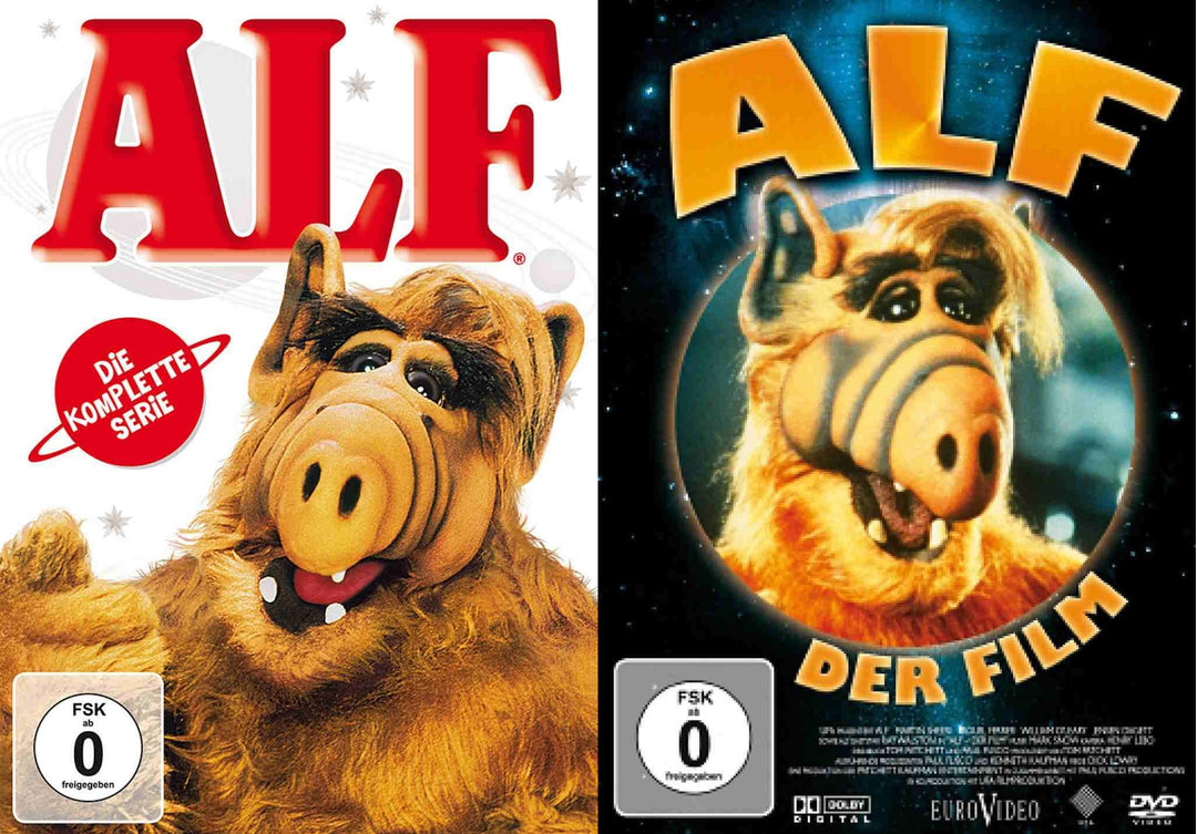 ALF - Die komplette Serie + Alf - Der Film im Set (17 DVDs), DVD