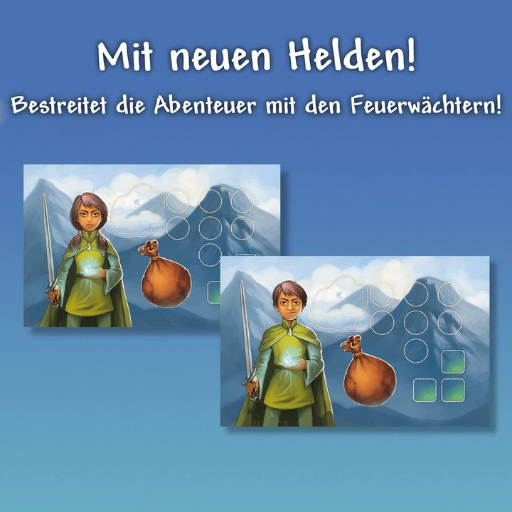 Kosmos 683085 Andor Junior Erweiterung - Die Gefahr aus dem Schatten Spiel, nur spielbar Andor Junio