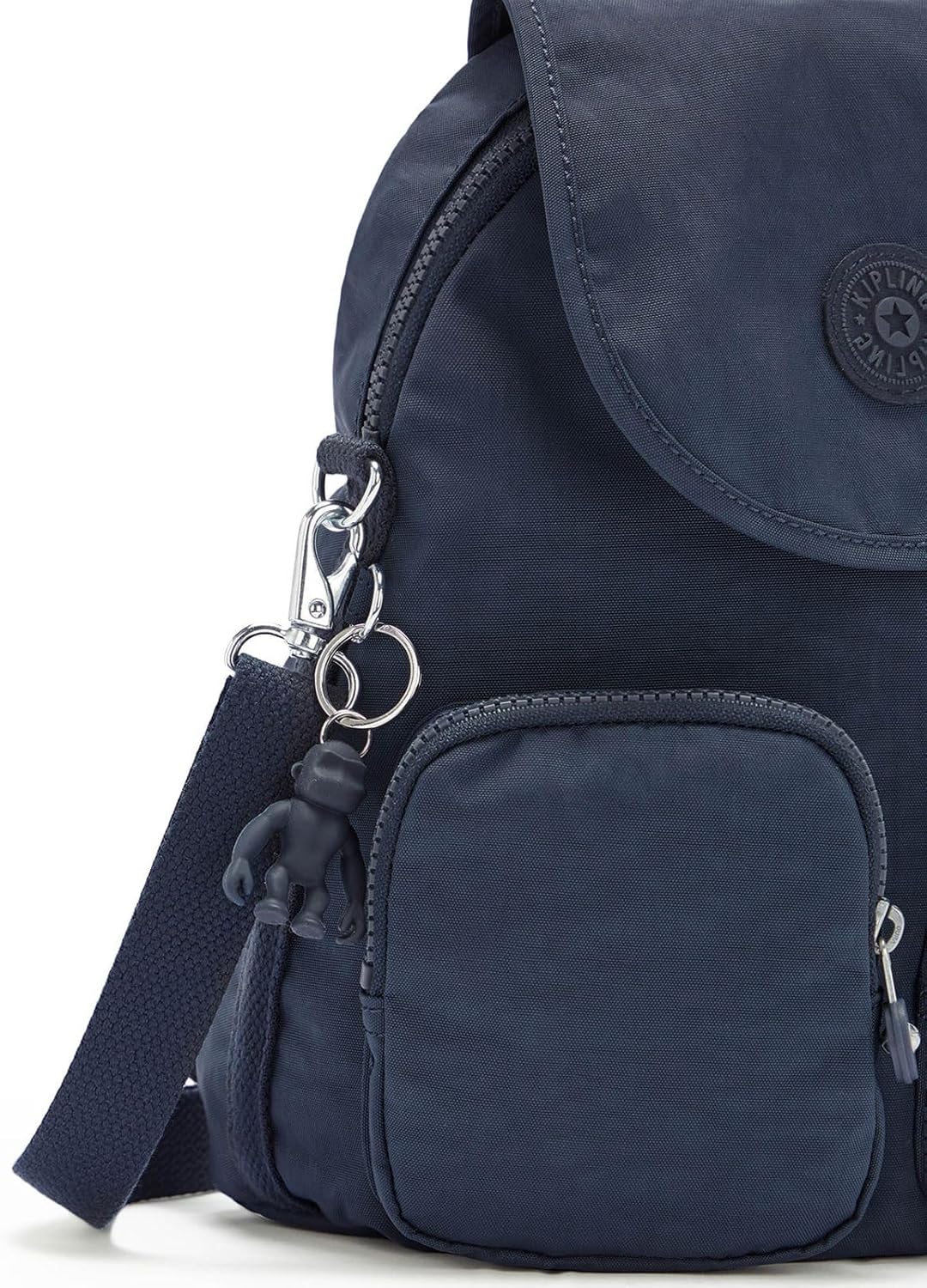 Kipling Damen Firefly Up BACKPACKS, Blue Blau 2, 14x22x31 cm EU Blue Bleu 2, Blue Bleu 2