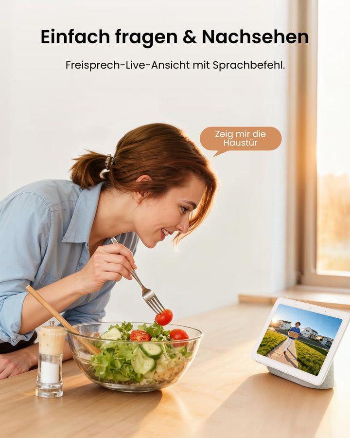 Reolink 5MP Video-Türklingel PoE mit Chime, UHD Türklingel Kabelgebundene mit Kamera, 180° Ultraweit