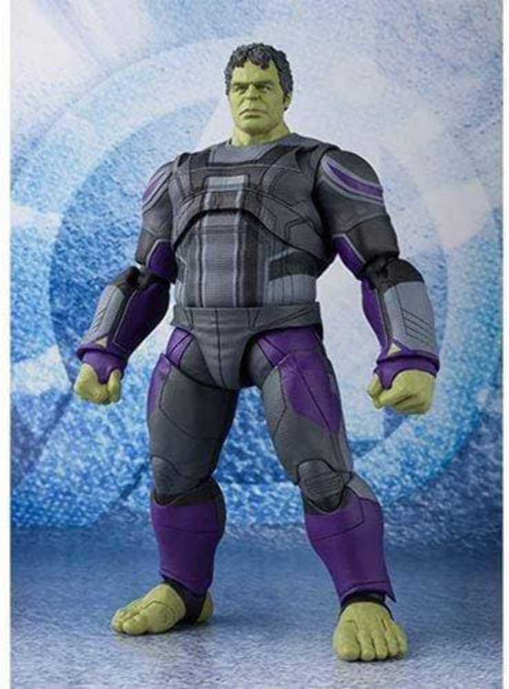 BANDAI Hulk Marvel Comics Avengers Endgame S.H. Figuarts 19 cm Actionfigur, Mehrfarbig