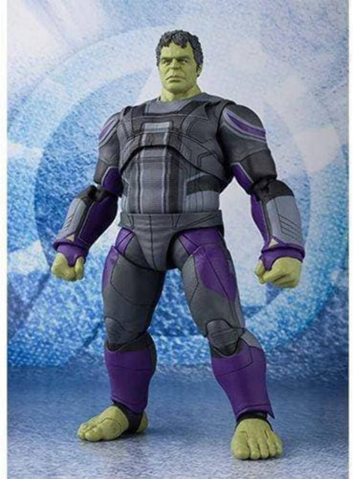 BANDAI Hulk Marvel Comics Avengers Endgame S.H. Figuarts 19 cm Actionfigur, Mehrfarbig
