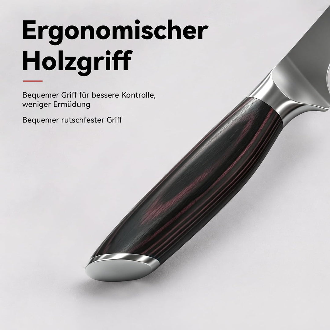 pullther Filetiermesser Fisch 18cm, Küchenmesser, Profi Ausbeinmesser 18 cm, 18 cm