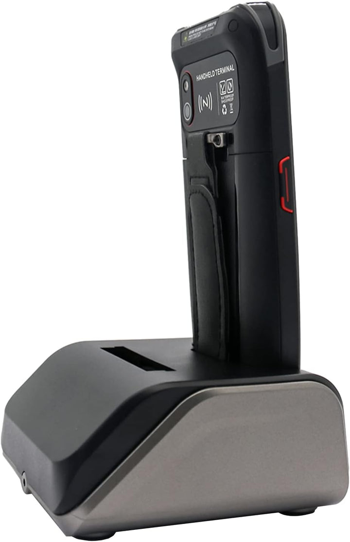 Palmare POS Android 10.0 Terminale PDA Scanner di codici a Barre 1D/2D/QR Con Base di ricarica Suppo