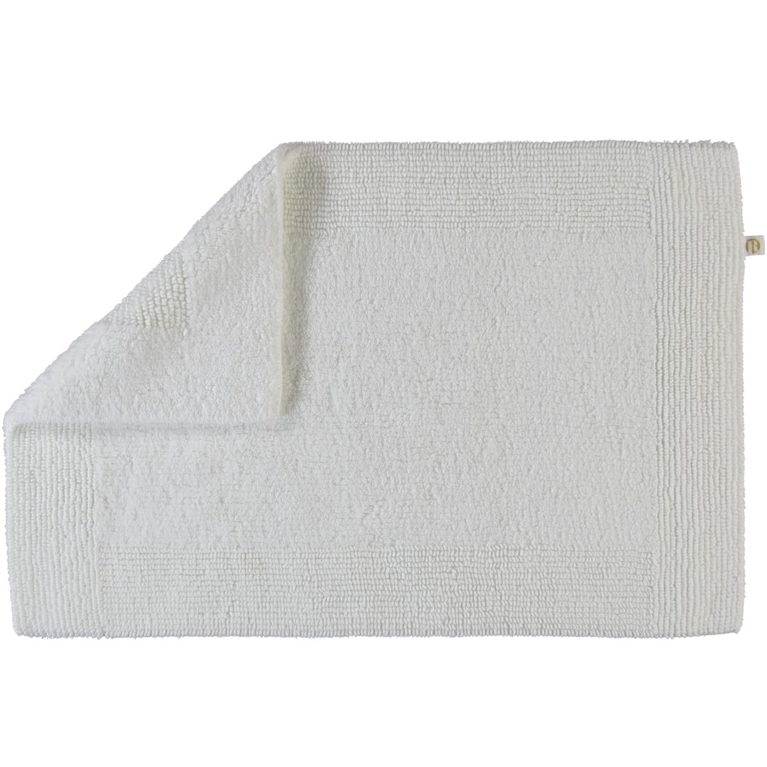 RHOMTUFT 4515316078 Badteppich mit Aussparung Prestige 60 x 60 cm, Aqua 45 x 60 cm Badteppich 01 Wei
