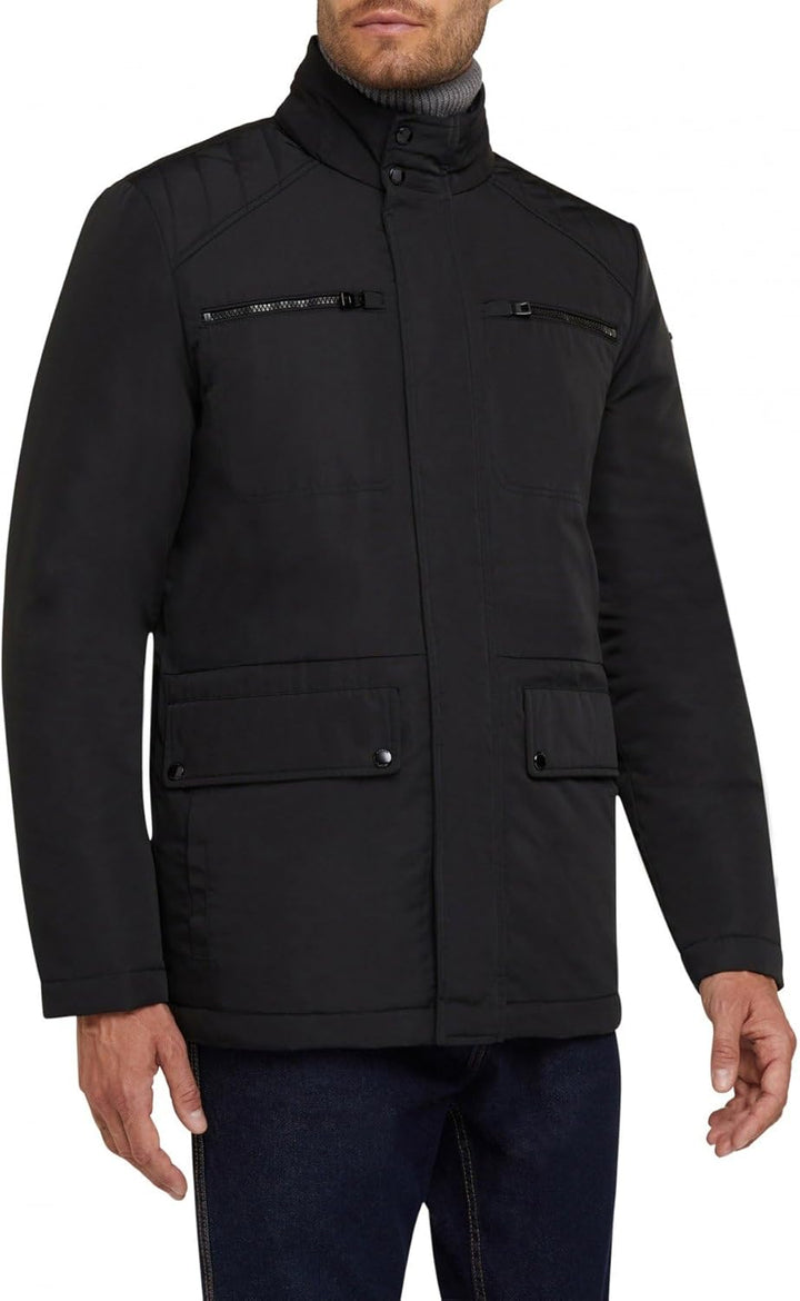 Geox Herren M Renny Jacket 46 Schwarz, 46 Schwarz