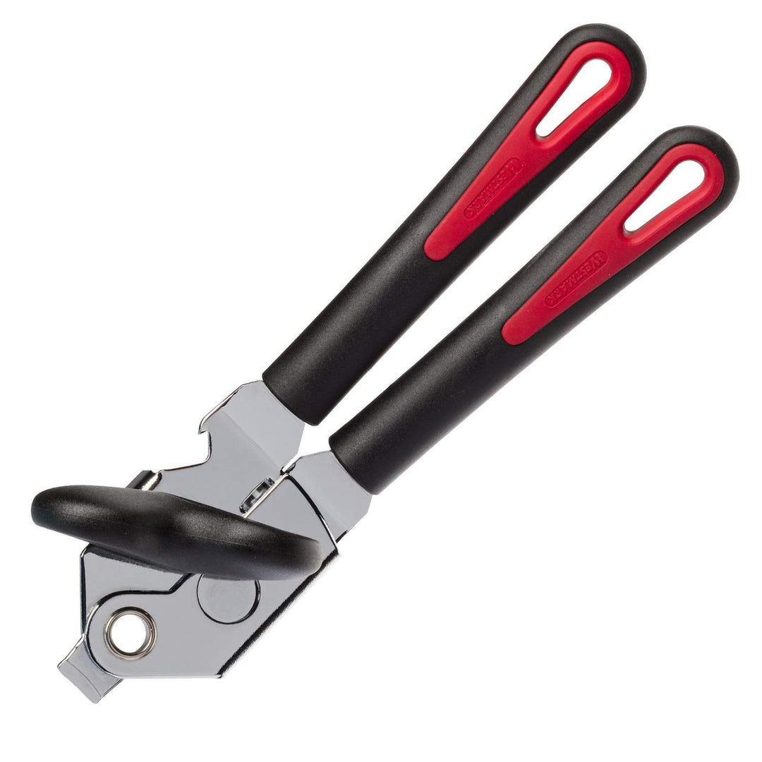 Westmark Zangendosenöffner mit Kapsel- und Deckelheber, Länge: 22 cm, Stahl/Kunststoff, Gallant Supe