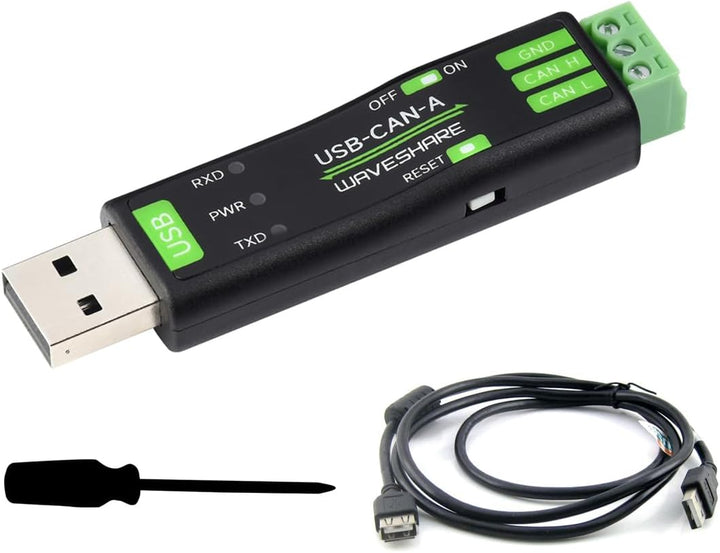 USB zu CAN Adapter Analysator CAN Bus Konverter Basierend auf STM32 Chip, Unterstützt Windows 11/10/