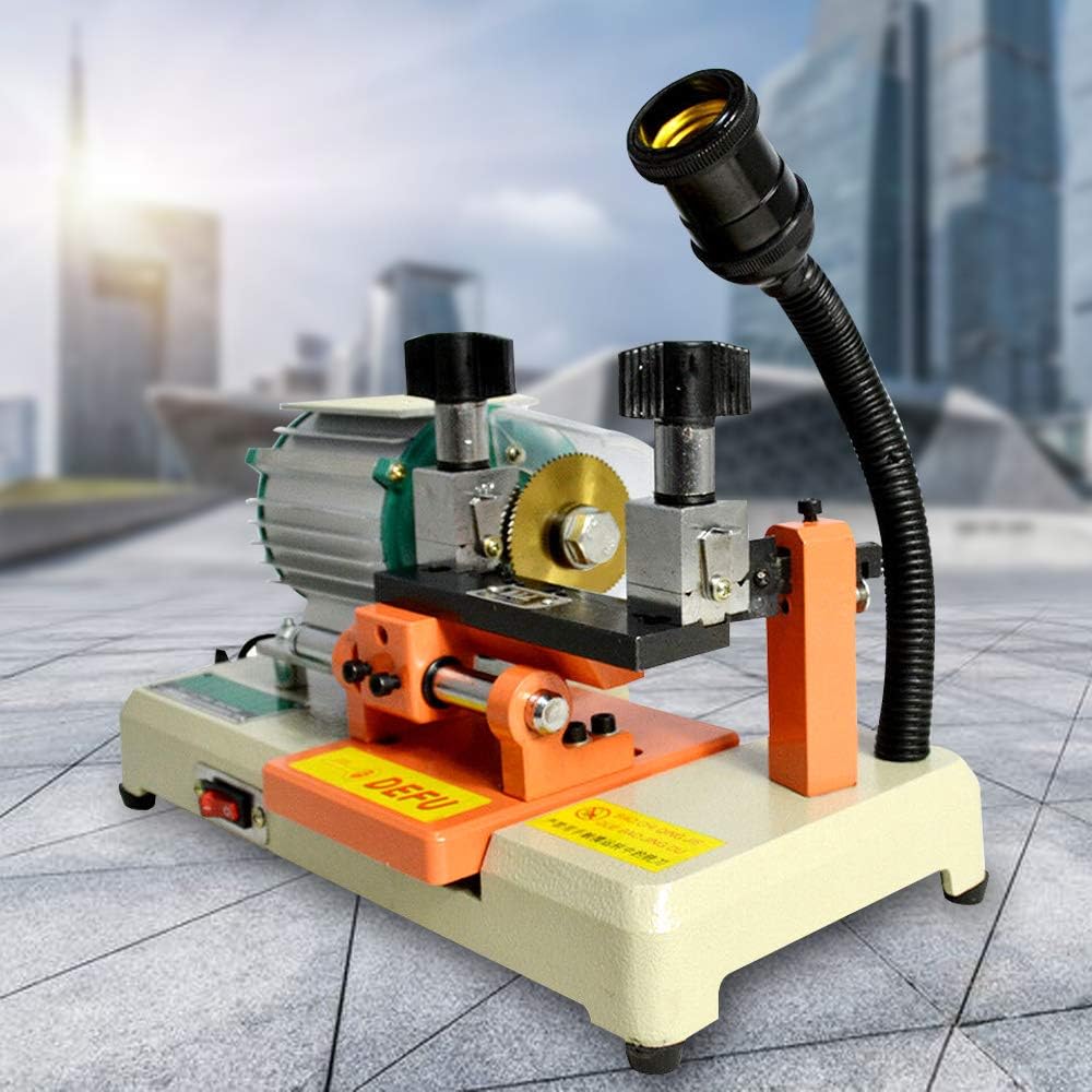 Schlüsselfräsmaschine aus Gusseisen Schlüssel nachmachen Schlüssel kopieren 120 W 180° drehbarer Stä