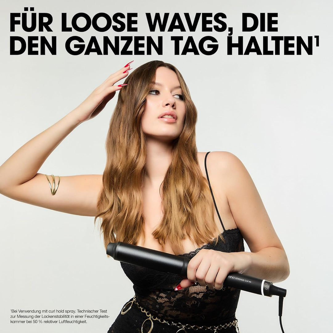 ghd chronos curve max wand professioneller Lockenstab: Fortschrittlichster smarter Lockenstab, 38mm