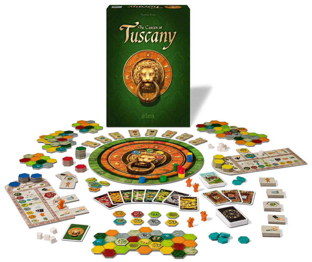 Ravensburger 26916 - The Castles of Tuscany, Strategiespiel für 2-4 Spieler ab 10 Jahren, alea Spiel