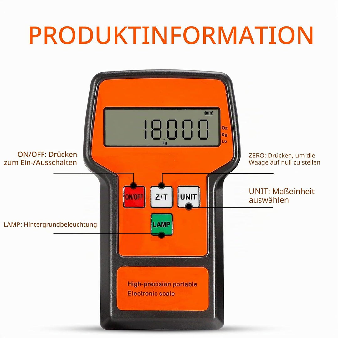 Elektronische Kältemittelwaage, digital, elektronische Kältemittel-Ladegewicht, Recovery Waage für H