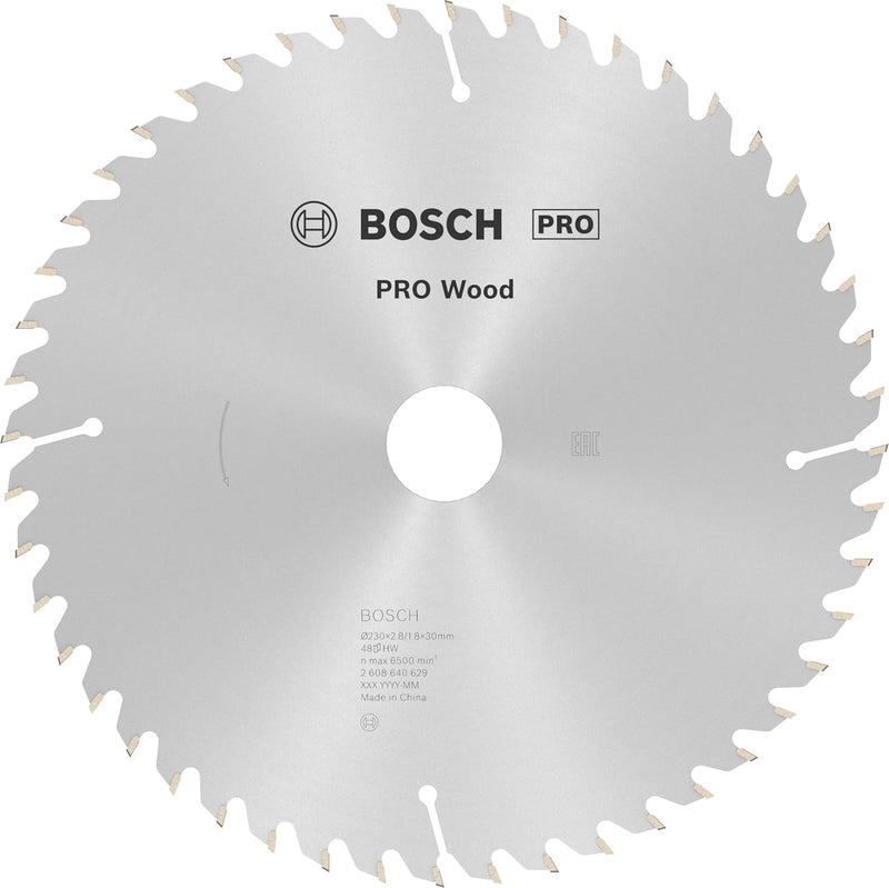 Bosch Accessories Bosch Professional 1x Kreissägeblatt Optiline Wood (Sägeblatt für Holz, Ø 230 x 30