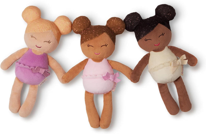 LullaBaby - Badepuppen Set - Waschbare Badepuppen für echtes Wasserspiel - 3-TLG. Set mit weichen Pl