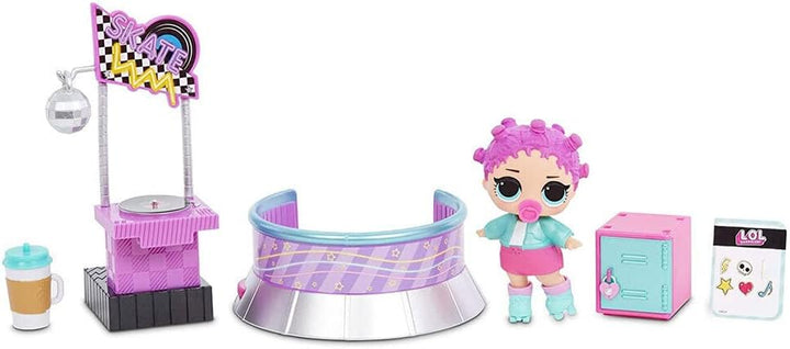 LOL Surprise Sammelpuppen für Mädchen - Mit 10 Überraschungen & Accessoires - Roller Sk8er - Möbelse