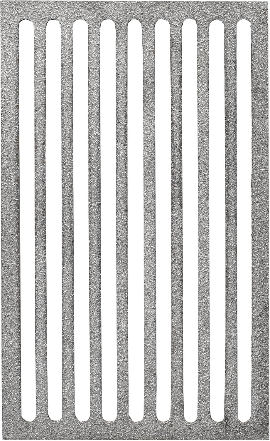 Kaminrost Gusseisen 26x16 cm - Ascherost für Kaminofen - Kamin Feuerrost - Robuster und Massiv Gusse