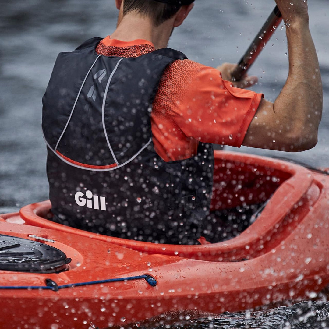 Gill Junior Pro Racer Seitlicher Reissverschluss 50N Kajak Beiboot Segeln Schwimmhilfe für Wasserspo