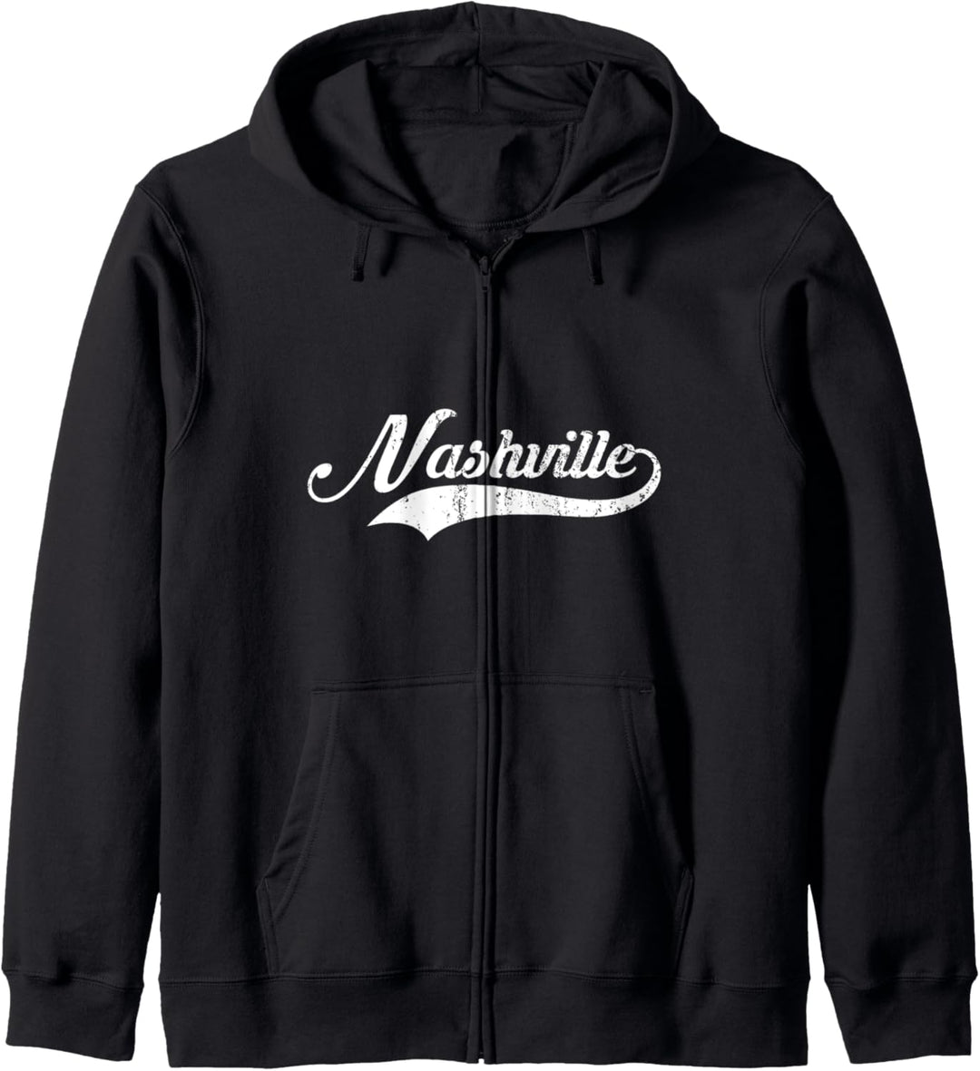 Nashville Stadt Tennessee Staat Vintage Retro Style design Kapuzenjacke