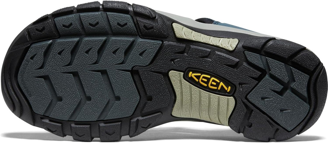 KEEN Herren Newport H2 Closed Toe WaterSandalen 44.5 EU Weit Marineblau Mittelgrau, 44 EU Weit Marin