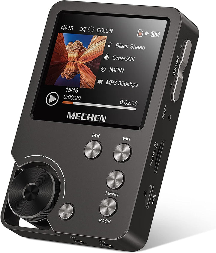MP3 Player, MECHEN HiFi Lossless Musik Player, DSD DAC Verlustfreier Hochauflösender Digitaler Ton,