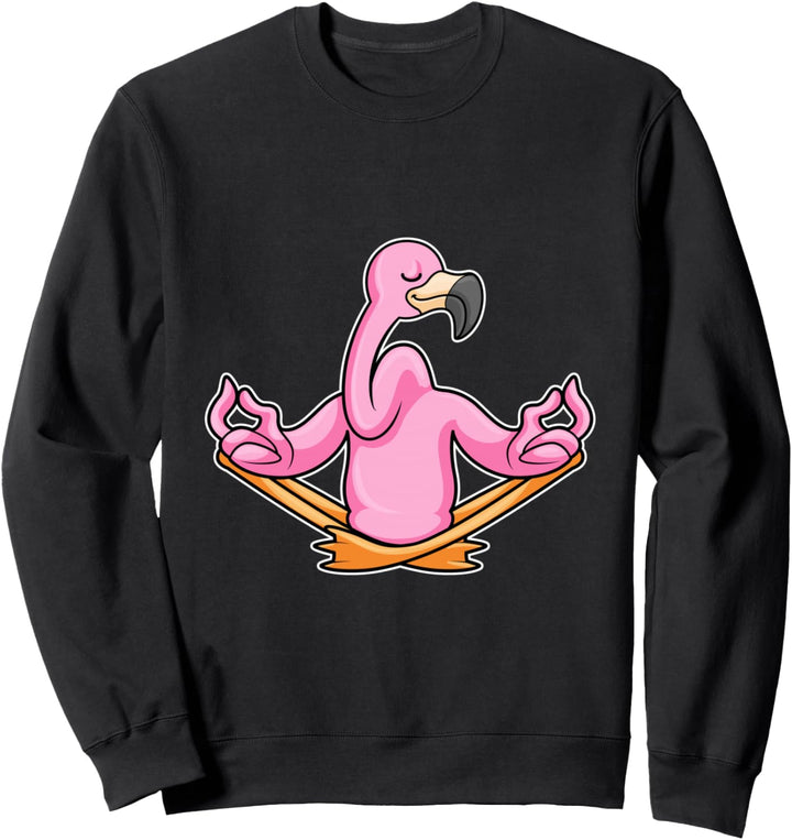 Flamingo Yoga Fitness Sport Sweatshirt