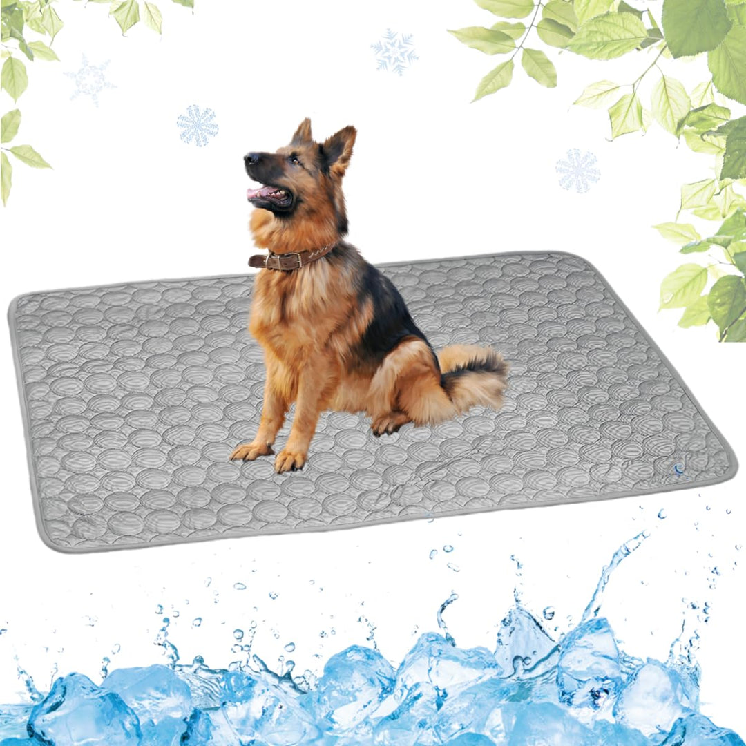 Kühlmatte Hunde, Selbstkühlende Hundematte, Kühldecke Katzen, Ungiftig Kühlkissen für Haustiere, Was