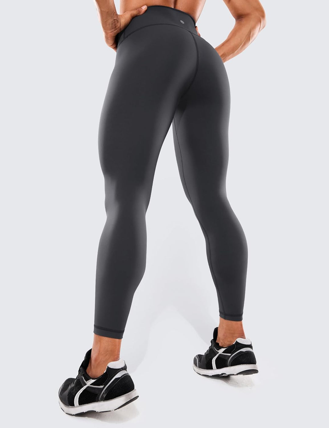 CRZ YOGA Hugged Feeling Damen High Waist Sports Leggings Blickdicht Yoga Leggins Kompression Sportho