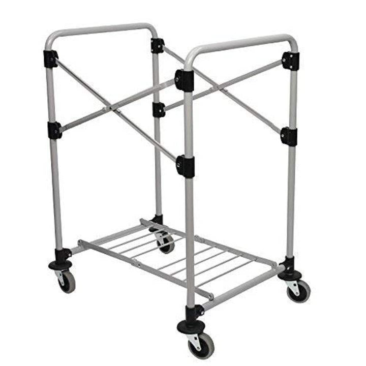 Rubbermaid Commercial Products Wäschewagen-Rahmen X-Cart , zusammenklappbar, 150 l, Grau 150 L, 150
