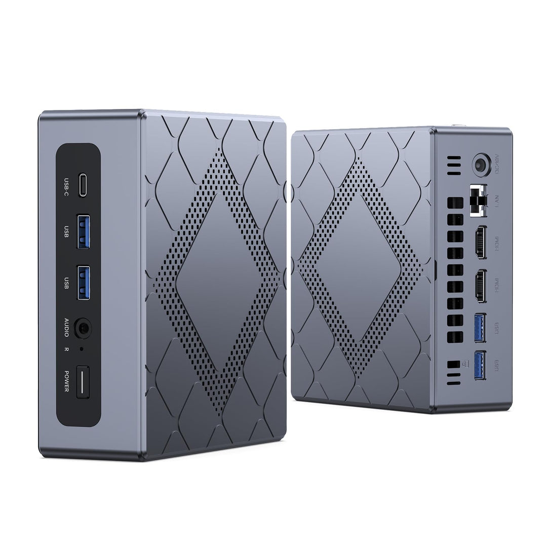 NiPoGi CK10 Mini PC W11 Pro Ιntel Core i5 12600H(12C/16T,4,5GHz,18MB Cache) 32GB DDR4 3200MHz+512GB