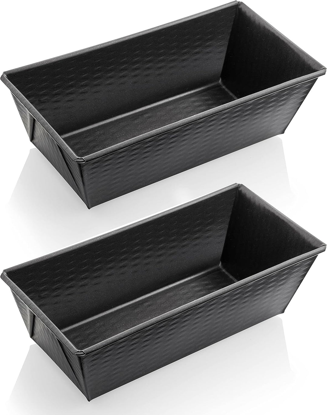 Grizzly Brotbackform, 2x Kastenform 25 x 11,5 cm, sauerteigbeständig, antihaft, Kastenbackform für B