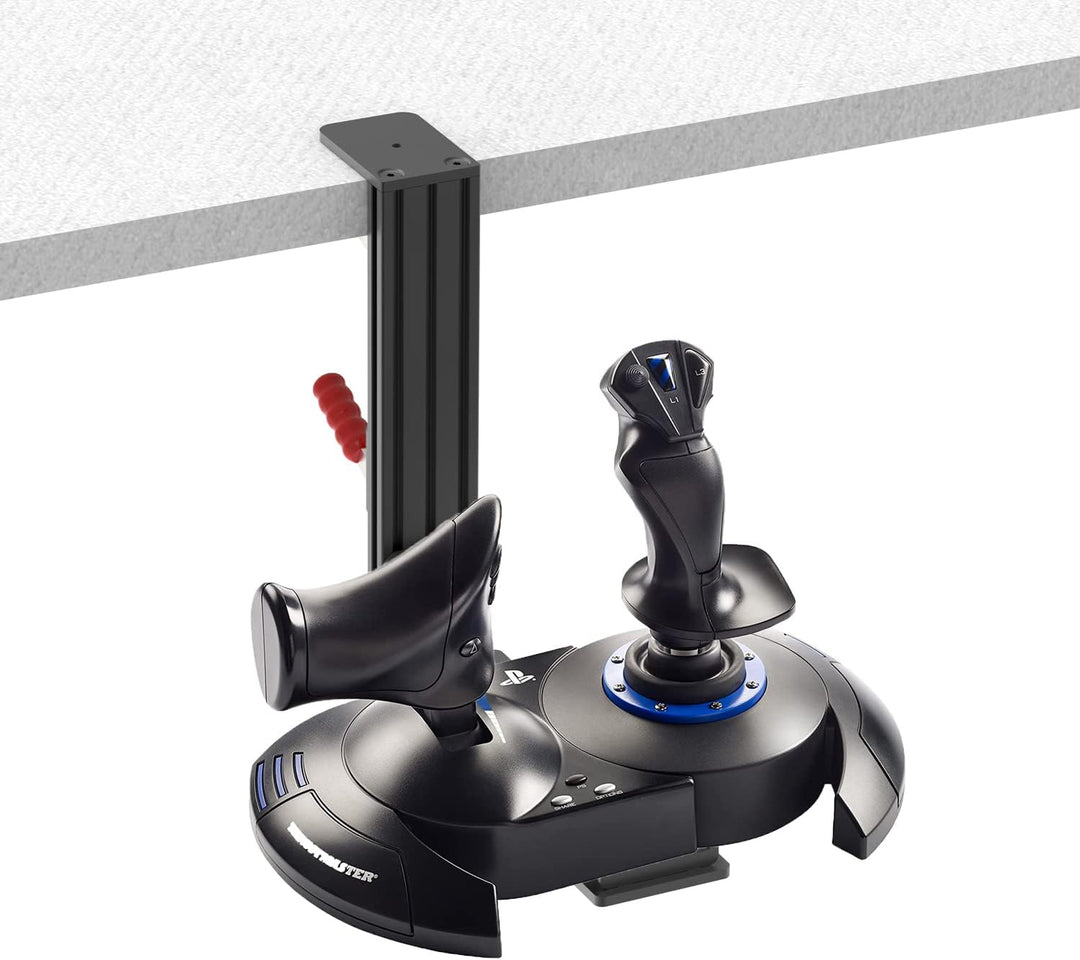 Hikig 2 Stück Hotas Schreibtischhalterung für Flug-Sim-Controller, Throttle, MFD Kompatibel mit Logi
