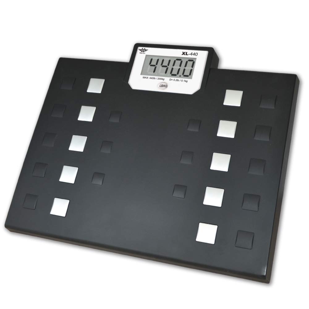 My Weigh SCMXL440T XL440 Sprechwaage, hohe Kapazität, Rot Scale, Scale